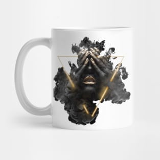 Woman Gold Mug